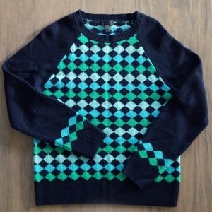 J Crew Diamond Sweater